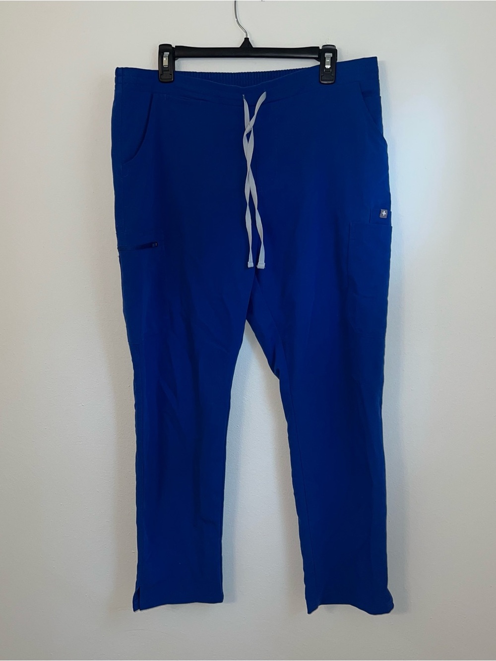 Figs Women’s Jogger Pants in Royal Blue with Drawstring